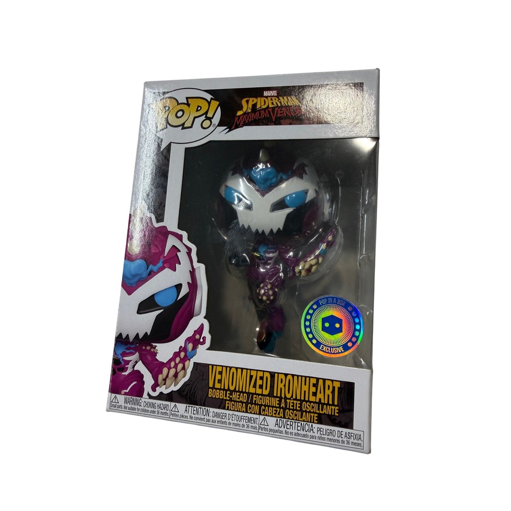 Funko Pop Marvel Spider-Man Maximum Venom Venomized Ironheart 842
